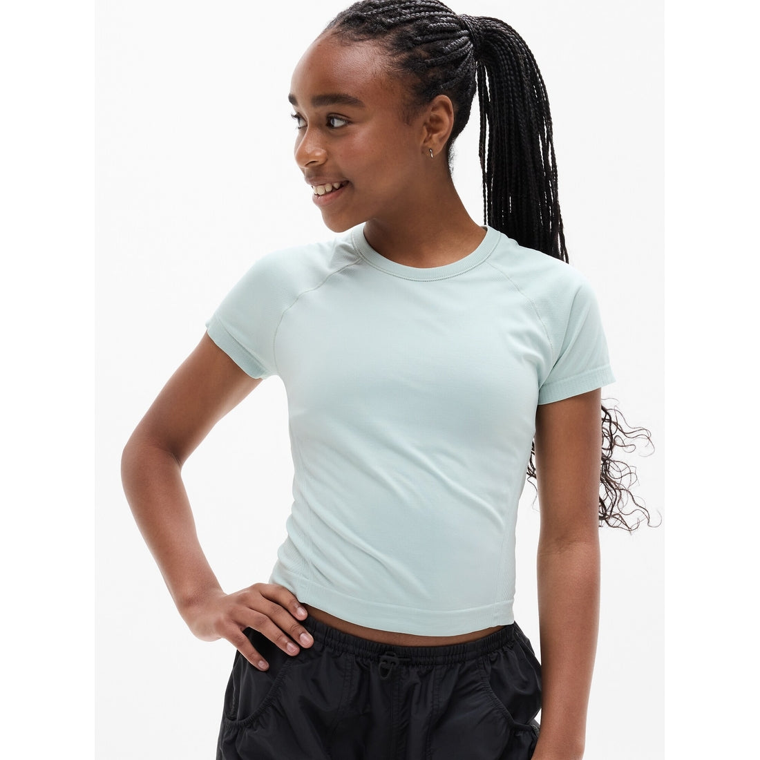 Athleta Girl Power Up Sport Length Tee