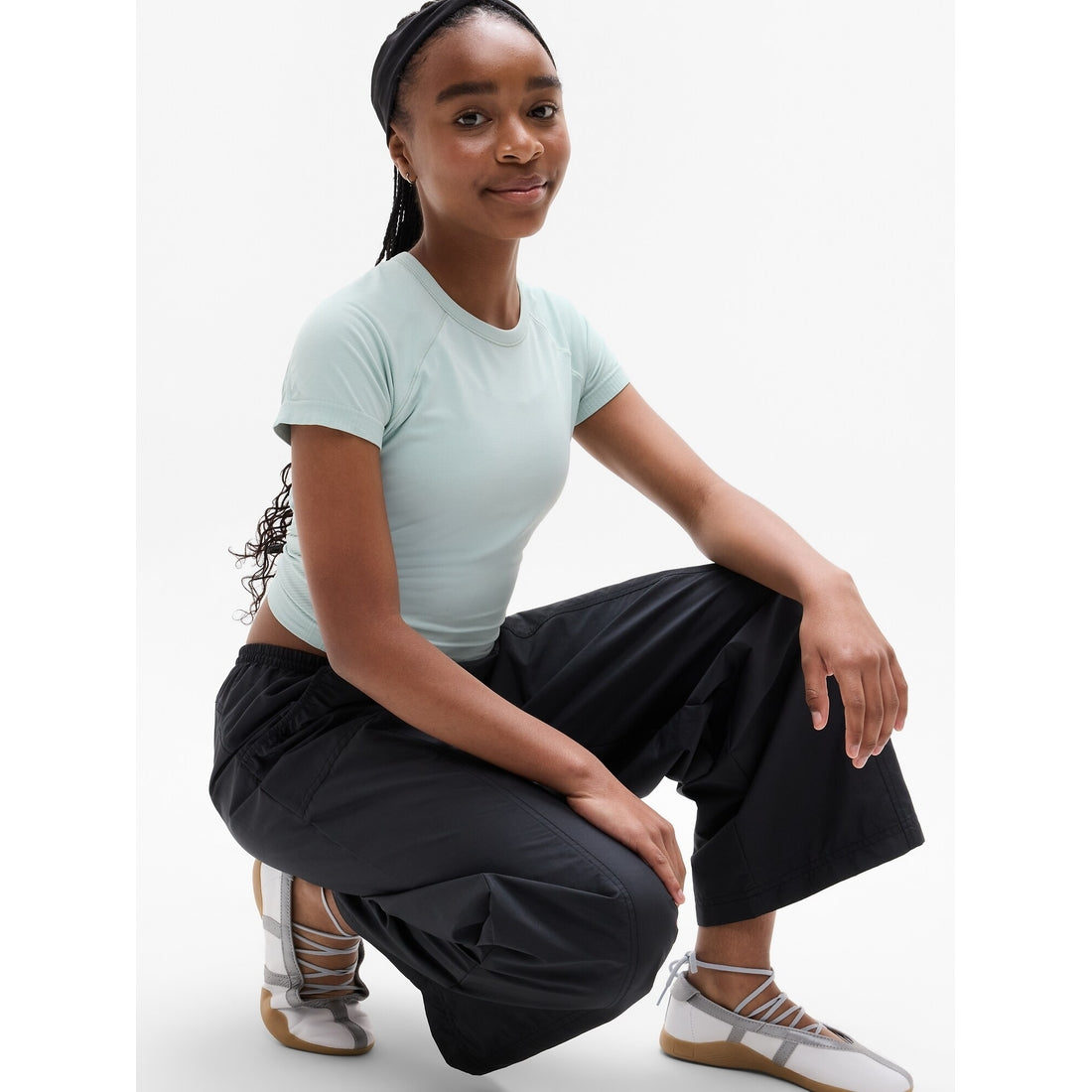 Athleta Girl Power Up Sport Length Tee