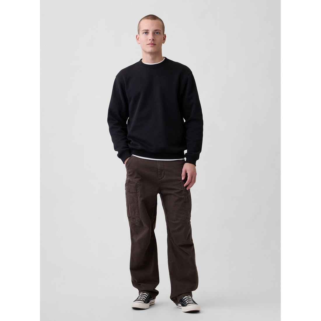 Men's Adult Vintagesoft Crewneck Sweatshirt