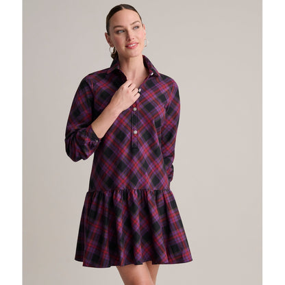 Cotton Plaid Reese Shirt Dress