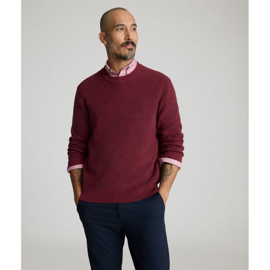 Ribbed Crewneck Sweater