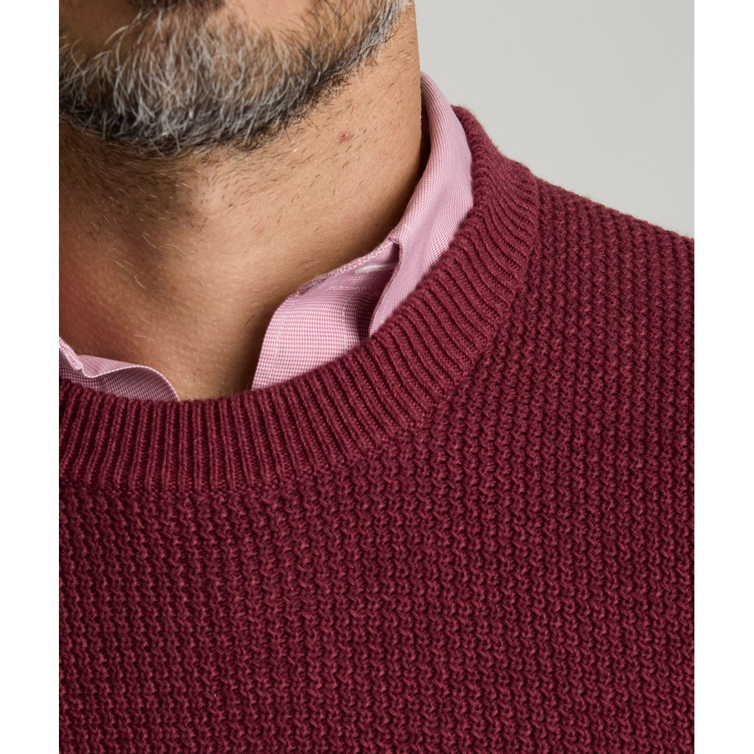 Ribbed Crewneck Sweater