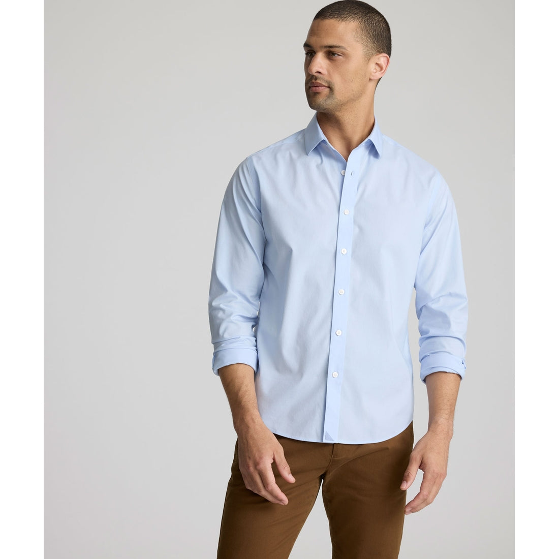 Wrinkle-Free Stretch Cotton Arden Shirt
