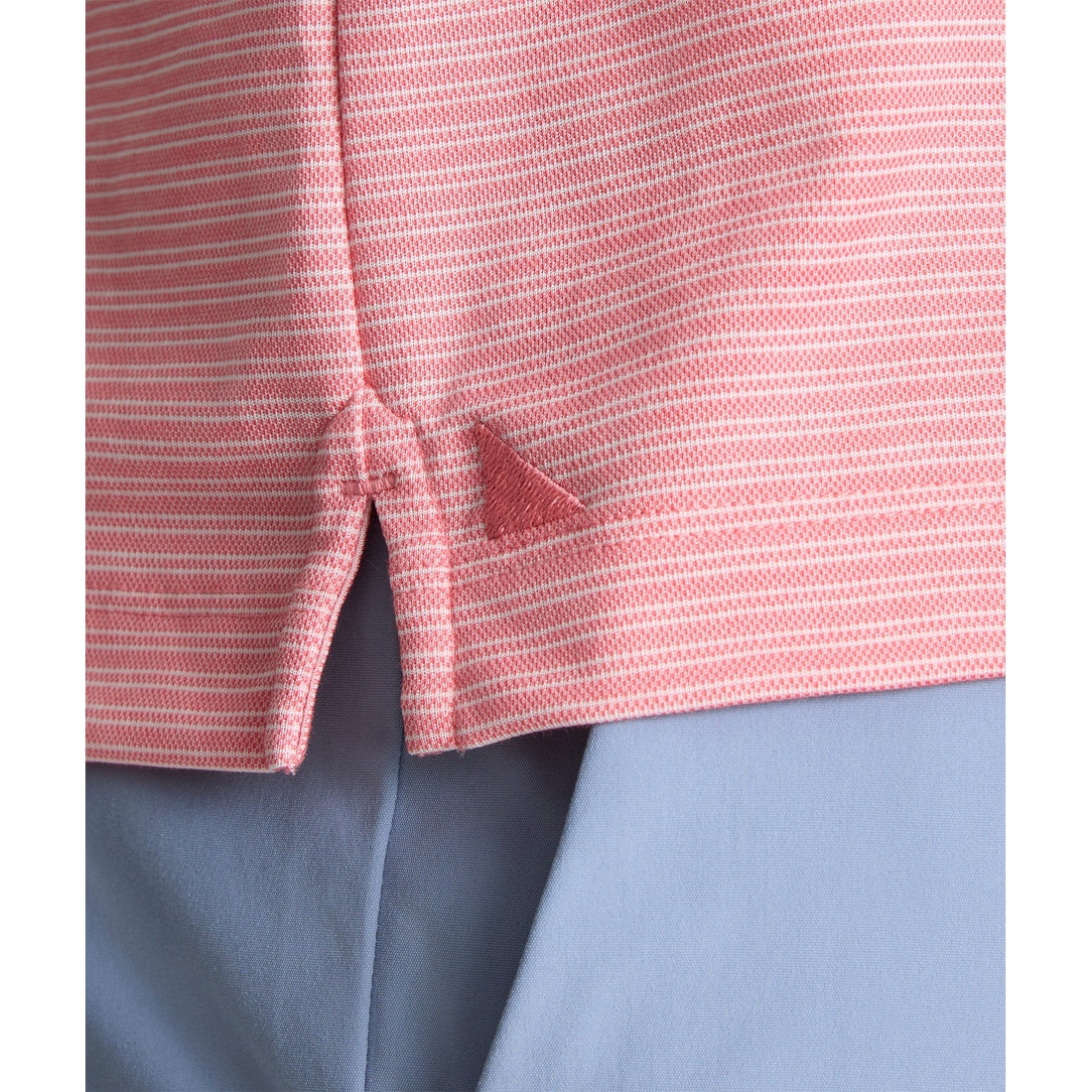 Striped Performance Polo