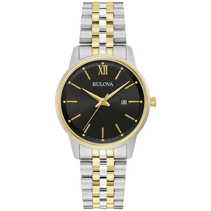 Bulova Women's Classic Two-Tone Stainless Steel Bracelet Watch 32mm, Created for Macy's