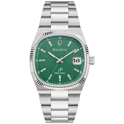 Bulova Men's Super Seville Stainless Steel Bracelet Watch 38mm