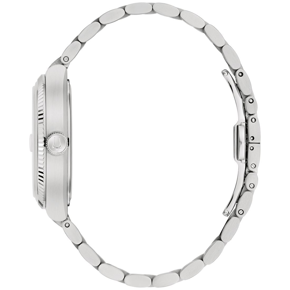 Bulova Men's Super Seville Stainless Steel Bracelet Watch 38mm
