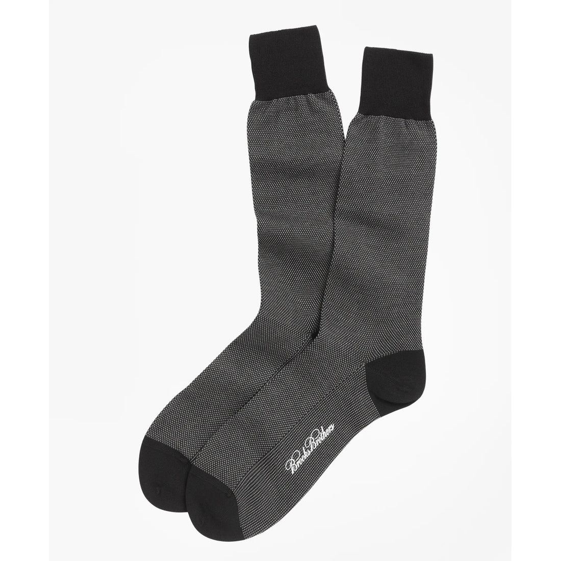 Cotton Bird's Eye Crew Socks