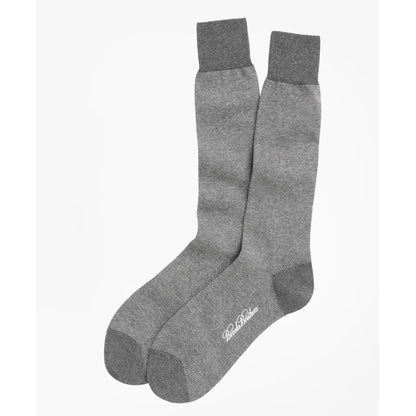 Cotton Bird's Eye Crew Socks