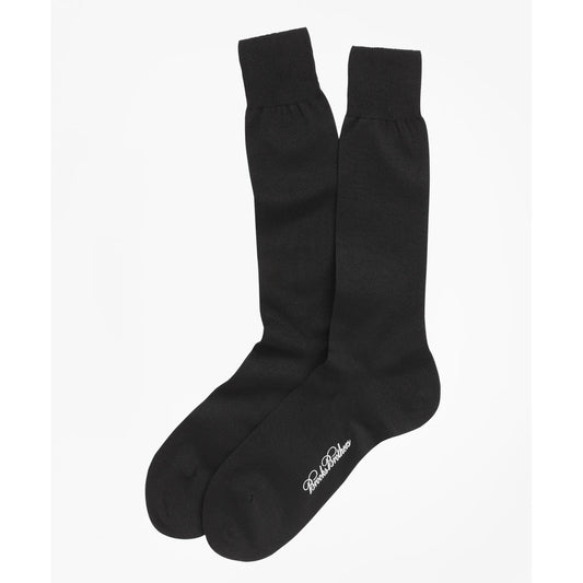Egyptian Cotton Jersey Knit Crew Socks