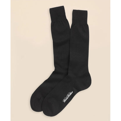 Egyptian Cotton Jersey Knit Crew Socks