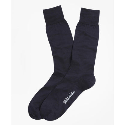 Egyptian Cotton Jersey Knit Crew Socks