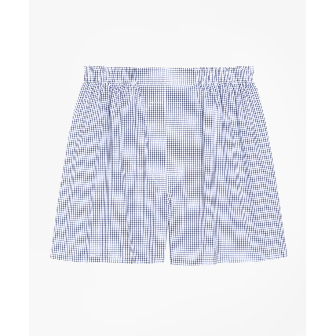 Cotton Broadcloth Small Check Boxers