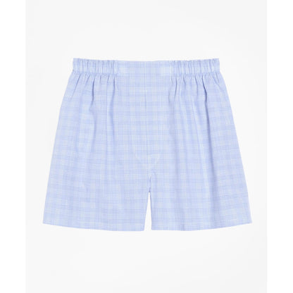 Cotton Broadcloth Glen Plaid Boxers