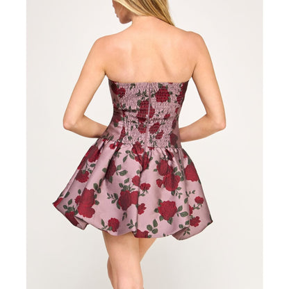 Invitee Juniors' Jacquard Fit & Flare Dress