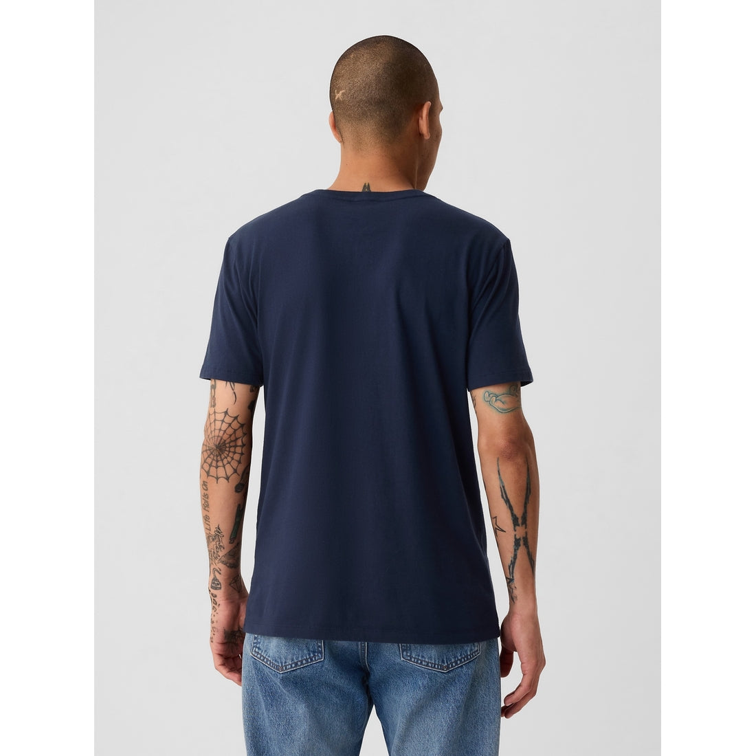 Men's Cotton Jersey V-Neck T-Shirt