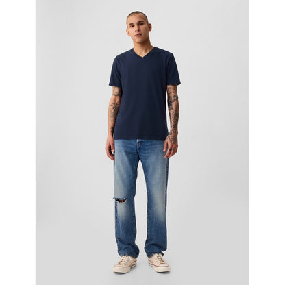 Men's Cotton Jersey V-Neck T-Shirt