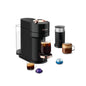Nespresso Vertuo Next Premium Coffee and Espresso Machine by De'Longhi, Black Rose Gold with Aeroccino Milk Frother
