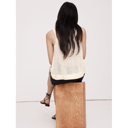 Women's Linen Sweater Tank