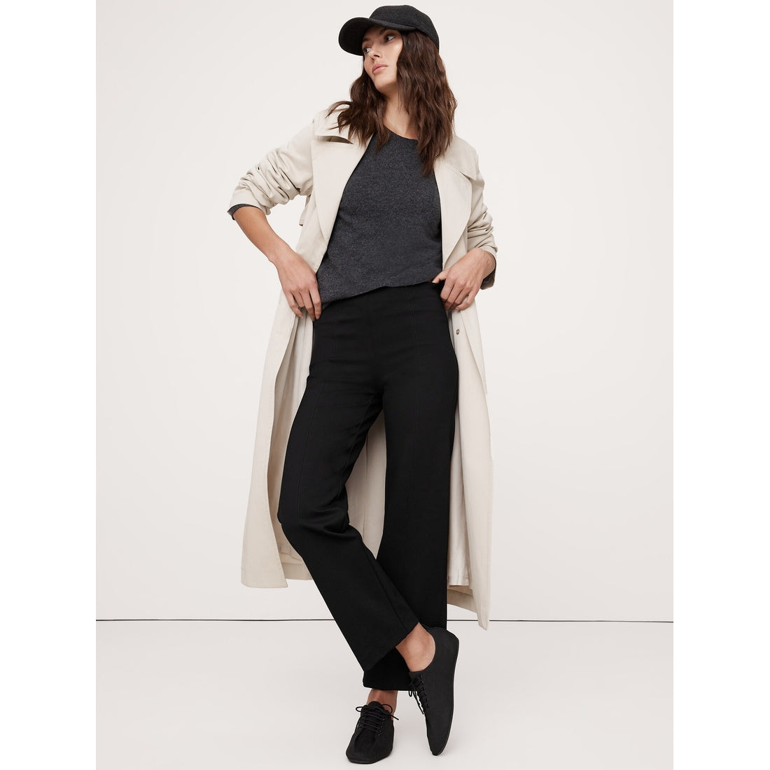 Women's Straight Everywhere Ponte Ankle Pant