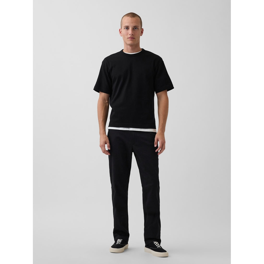 Men's Modern Straight Khakis