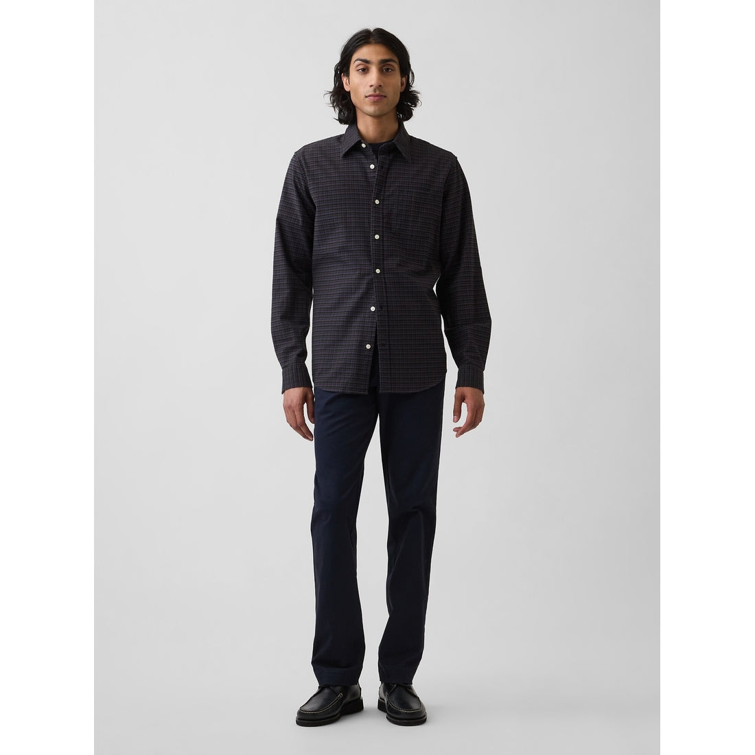 Men's Modern Straight Khakis