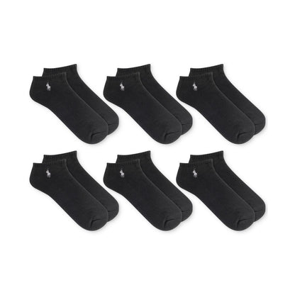 Polo Ralph Lauren Men's 6-Pack Performance Sport Low Cut Socks