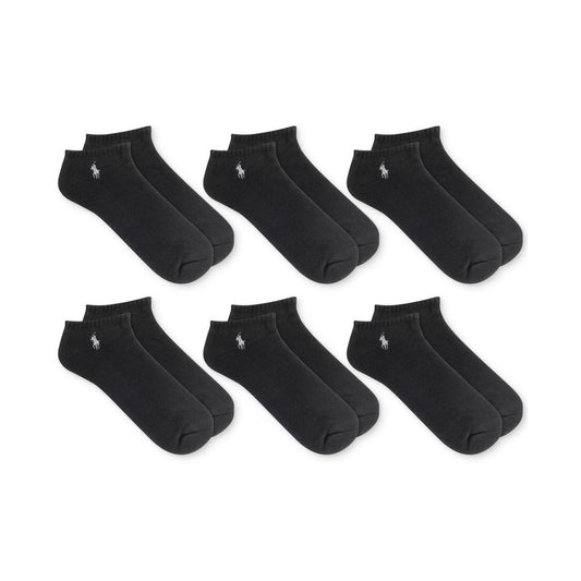 Polo Ralph Lauren Men's 6-Pack Performance Sport Low Cut Socks