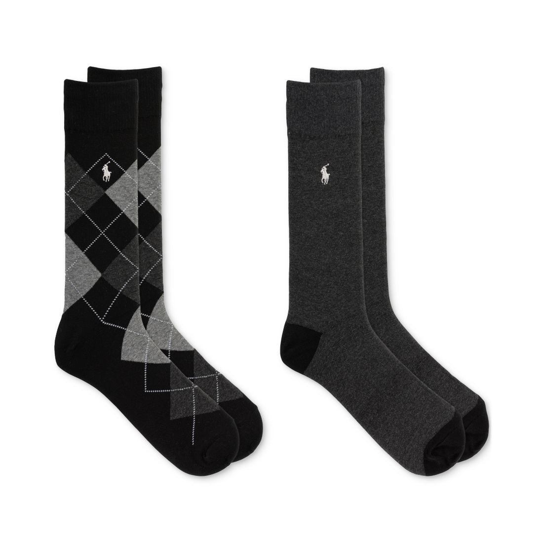 Polo Ralph Lauren Men's Argyle Slack Socks, 2-Pack