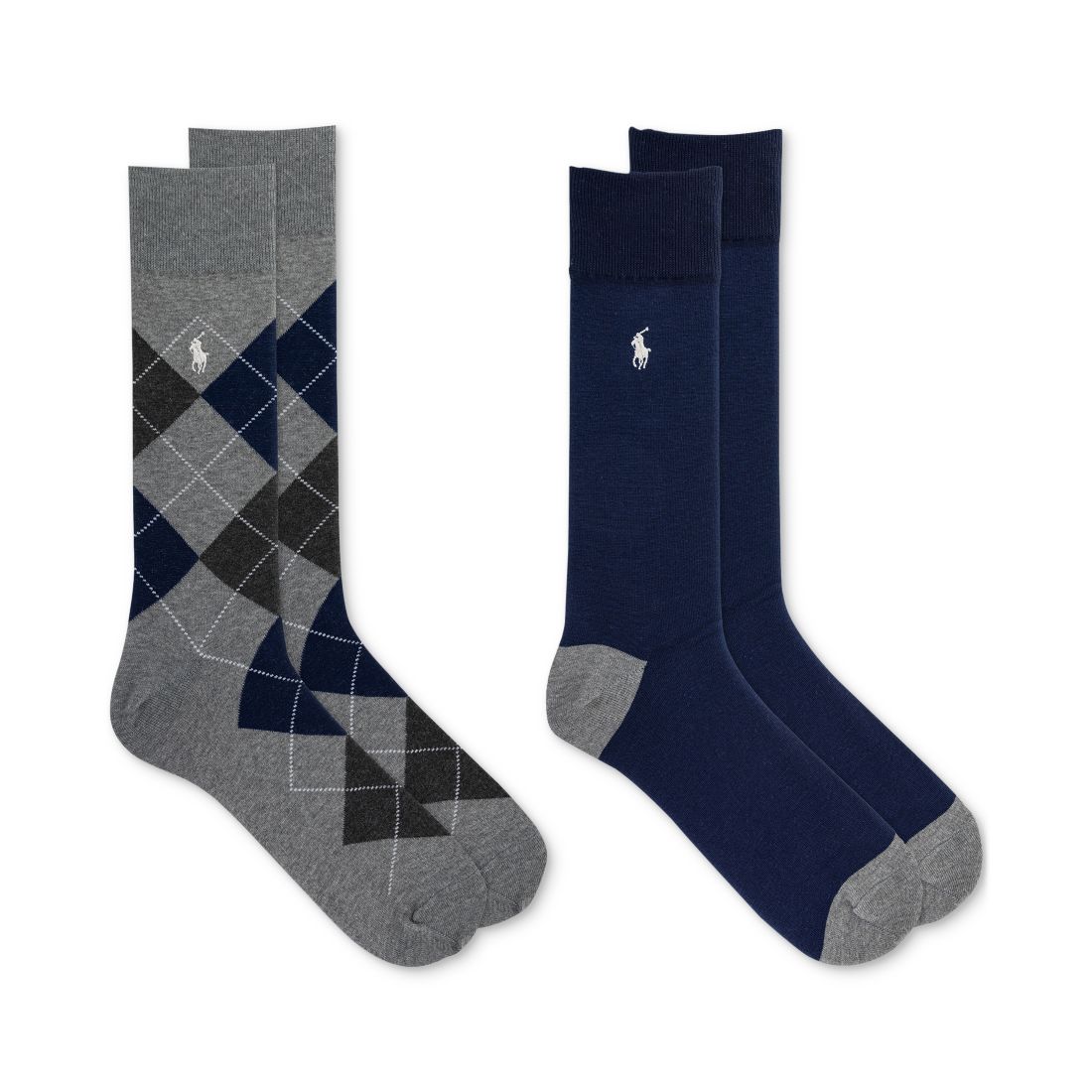 Polo Ralph Lauren Men's Argyle Slack Socks, 2-Pack