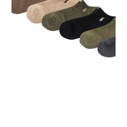 Polo Ralph Lauren Men's 6-Pack Performance Sport Low Cut Socks