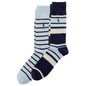 Polo Ralph Lauren Men's Striped Crew Socks, 2-Pack