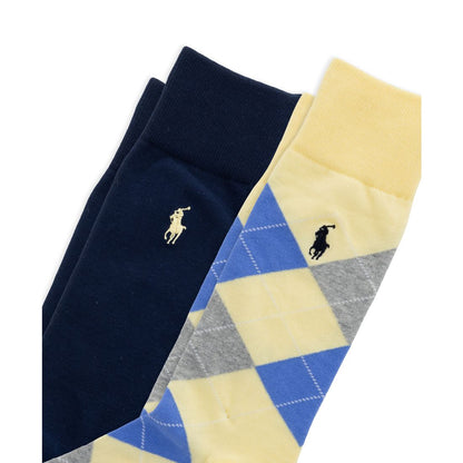 Polo Ralph Lauren Men's Argyle Slack Socks, 2-Pack