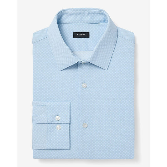 Slim Mini Dot Stretch Modern Tech 1MX Dress Shirt