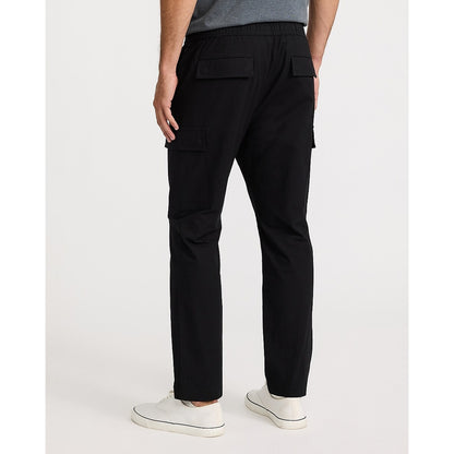 Drawstring Elastic Waist Cargo Pant