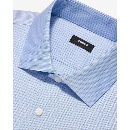 Slim Mini Textured Dobby Cotton Stretch 1MX Dress Shirt