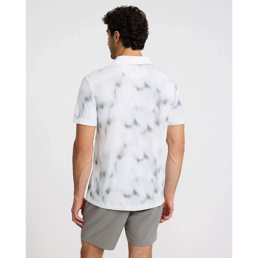 Painted Blur Pique Everyday Performance Polo