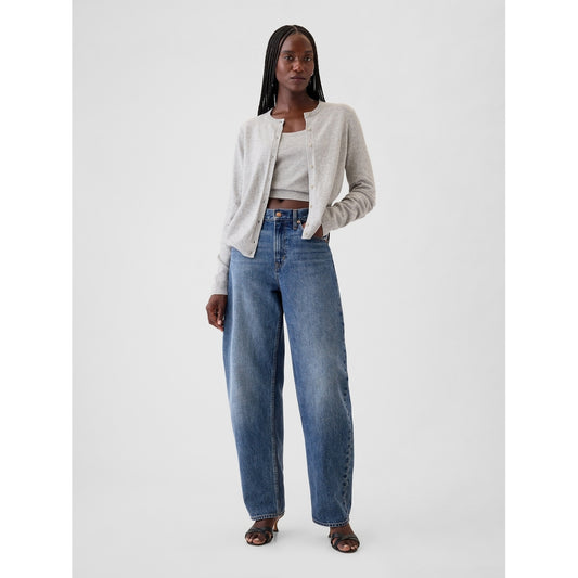 Women's High Rise Barrel Jeans