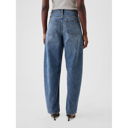 Women's High Rise Barrel Jeans
