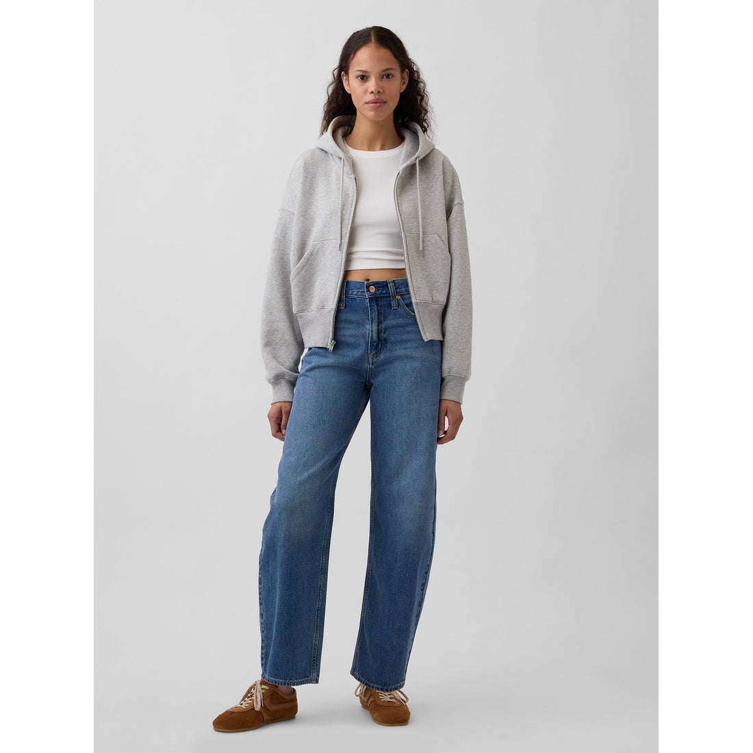 Women's High Rise Barrel Jeans