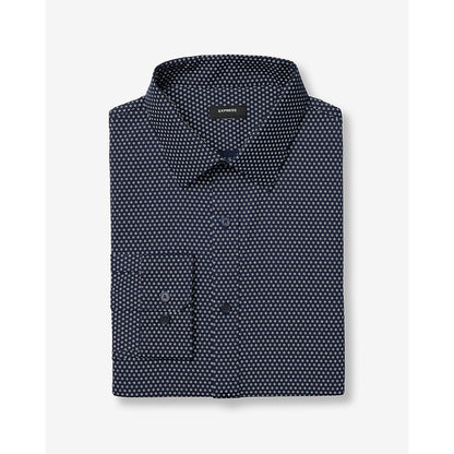 Slim Mini Dot Wrinkle-Resistant Everyday Performance Dress Shirt