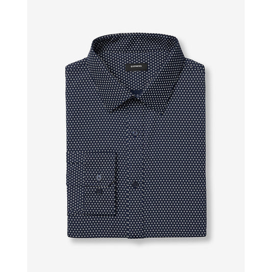 Slim Mini Dot Wrinkle-Resistant Everyday Performance Dress Shirt