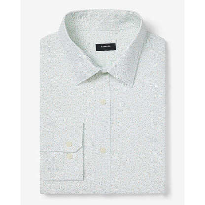 Slim Mini Floral Wrinkle-Resistant Everyday Performance Dress Shirt
