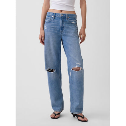 Women's High Rise Barrel Jeans