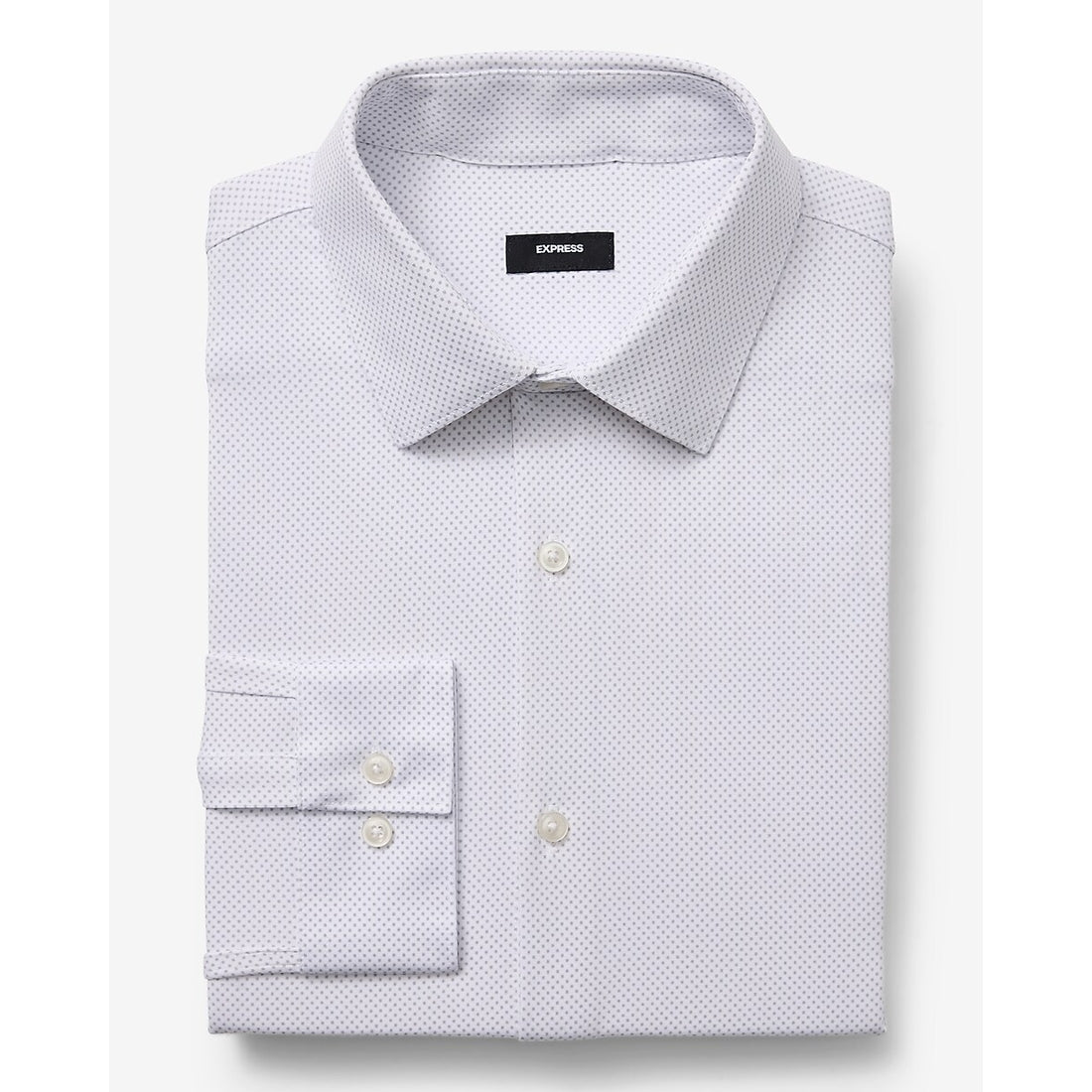 Slim Mini Dot Stretch Modern Tech 1MX Dress Shirt