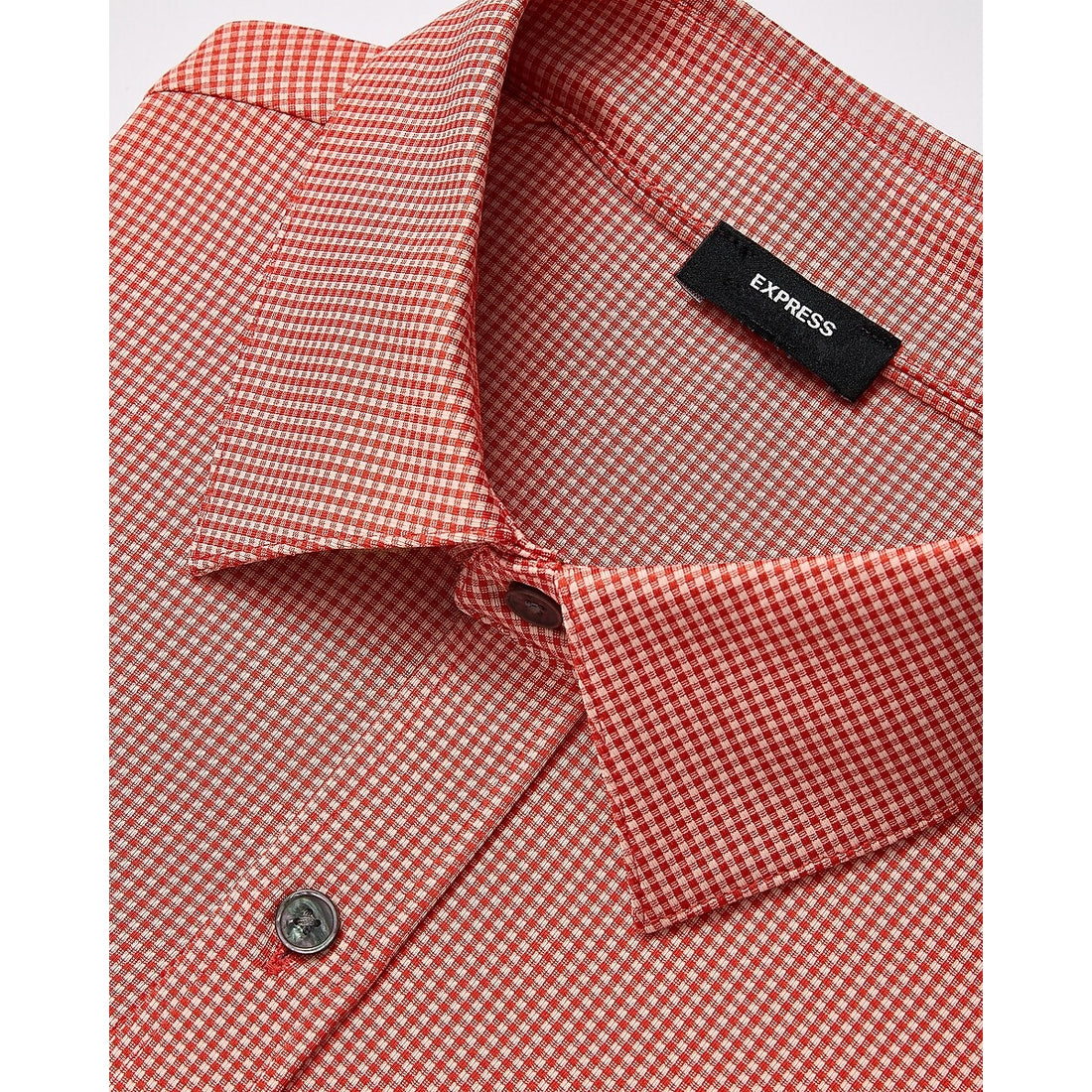 Slim Mini Gingham Wrinkle-Resistant Everyday Performance Dress Shirt