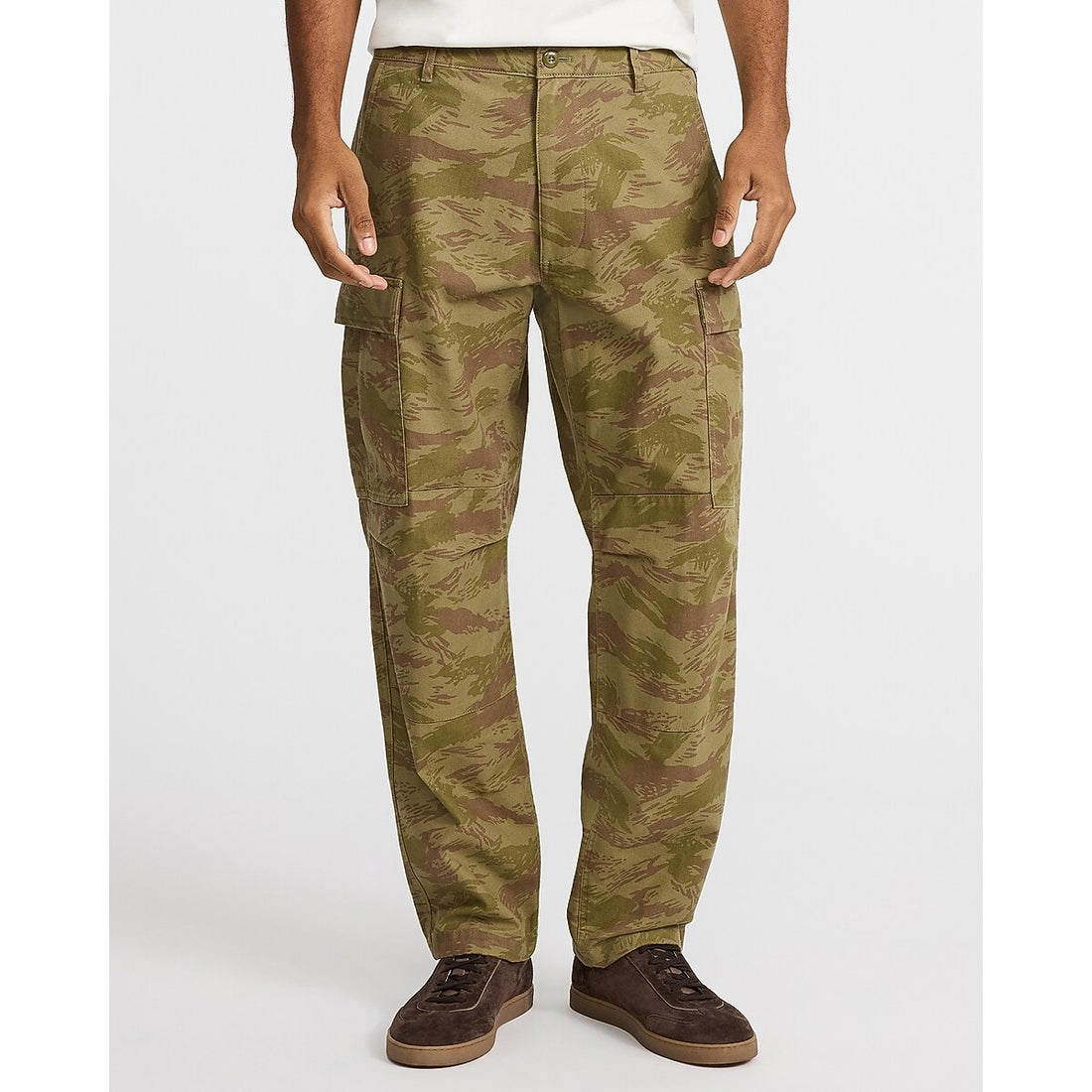 Cotton Camo Cargo Pant