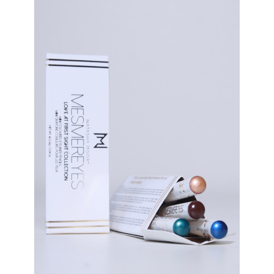 Natasha Moor Eyes Bundle MesmerEYES Mini Colored Eyeliner Pencils Set