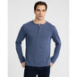Marled Knit Long Sleeve Henley