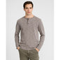 Marled Knit Long Sleeve Henley